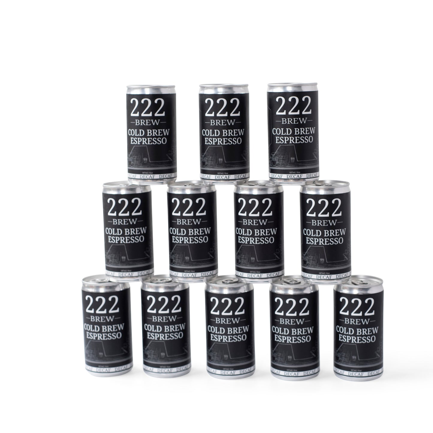 Decaf Cold Brew Espresso 12 Pack